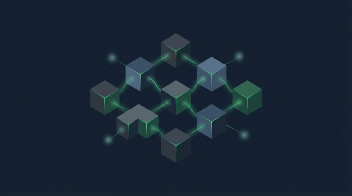 Abstrakcyjna ilustracja modułów edukacyjnych o ubezpieczeniach komunikacyjnych