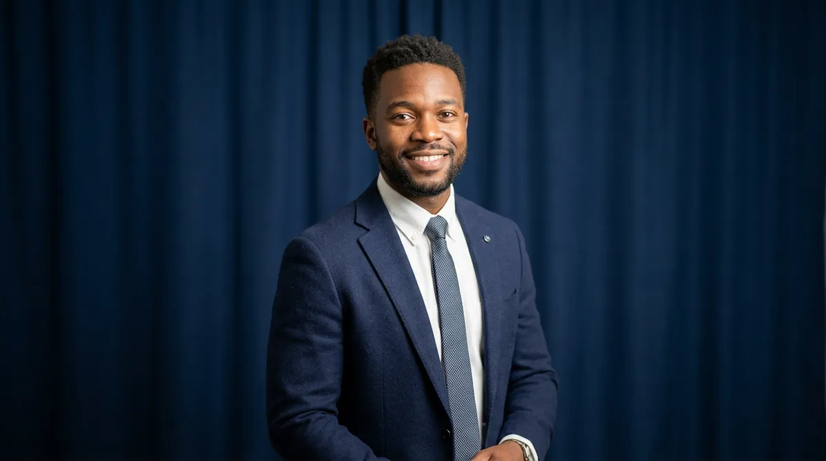 Portret Marcusa Okonkwo — analityk informacji o ryzykach drogowych